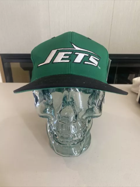 VTG NWT New York Jets Sports Specialties BACK SCRIPT Pro Line NFL SnapBack Hats