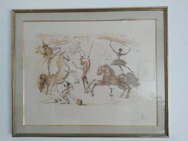 Salvador Dalí,  Litografia