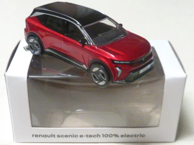 Miniature NOREV 1:64 Renault Scenic E-Tech Électrique 2024 - Noir Diamant - Boîte NV310964 - Neuf