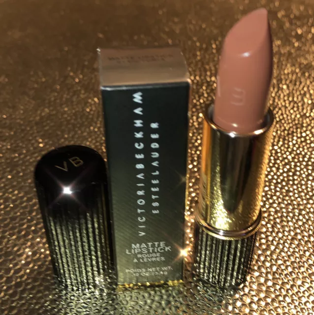 Victoria Beckham 01 Victoria Lipstick New in Box Estee Lauder Nude Matte Color