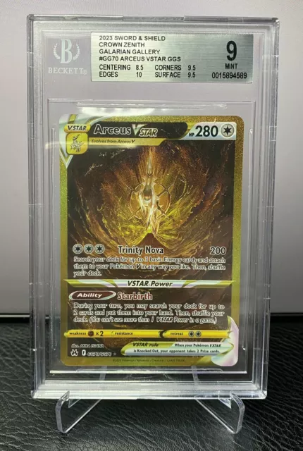 Pokemon - Arceus VSTAR GG70/GG70 - Crown Zenith - Galarian Gallery -Secret  Rare - Gold Card