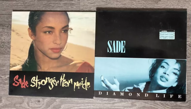 Sade 2X Alben auf Vinyl, LP, Sammlung, Stronger than Pride, Diamond Life