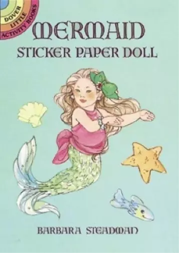 Barbara Steadman Mermaid Sticker Paper Doll (Merchandise) Little Activity Books