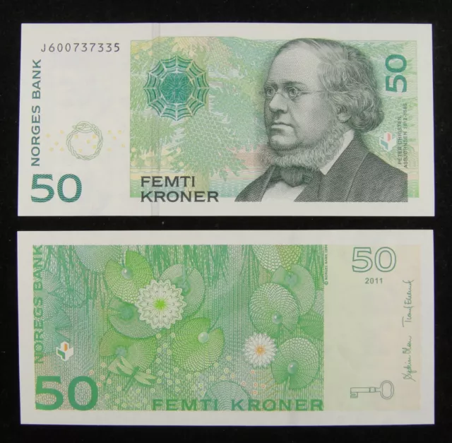 Norway Paper Money 50 Kroner 2011 Uncirculated