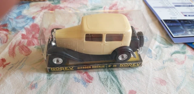 Baanvoertuigen - Norev - AUTOCAR CITROEN U23 1947 marron et crème Neuf