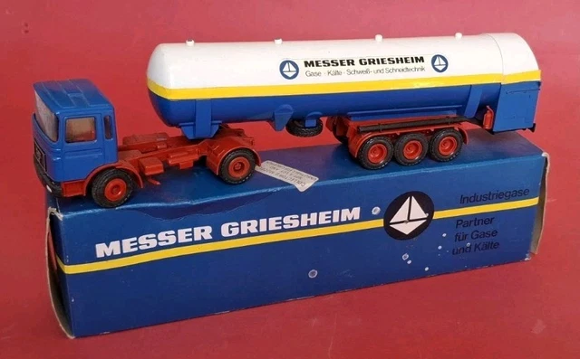 MAN 19.281 FS + Semi Citerne Haniel – Conrad 1/50 (état Comme Neuf)