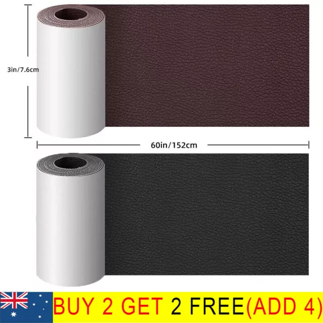 Self Adhesive Leather Repair Patch Couch Sofa Car Seat Chair Renovation Sticker