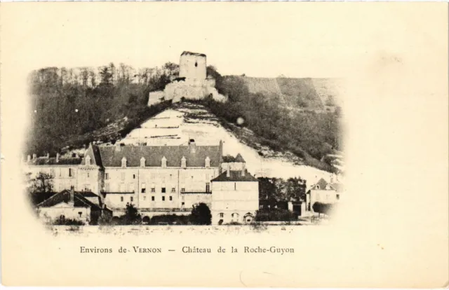 CPA Env de Vernon Chateau de la Roche-Guyon FRANCE (1308848)