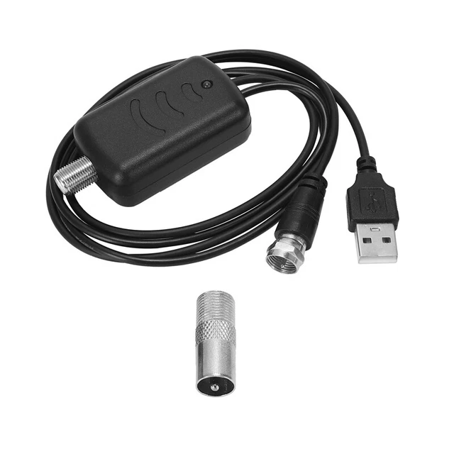 Antenna TV Magic Stick MS-50 Amplificata, 50 Miglia Di Portata, 4K Ready, 360°
