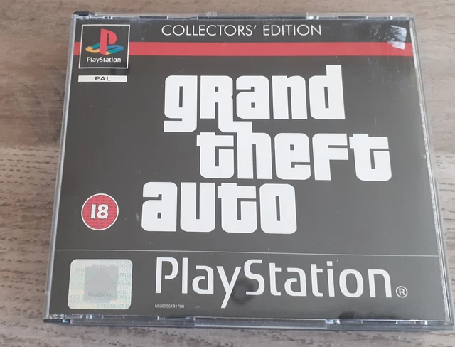 PLAYSTATION 1 PS1 - Grand Theft Auto GTA Collector's Edition EUR 50,00 ...