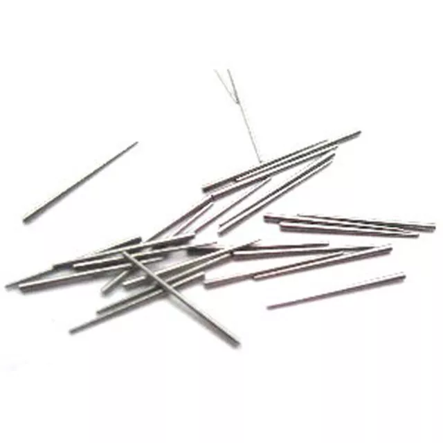 GAUGED STEEL CLOCK PINS SIZE 4 Appx 100 per bag.