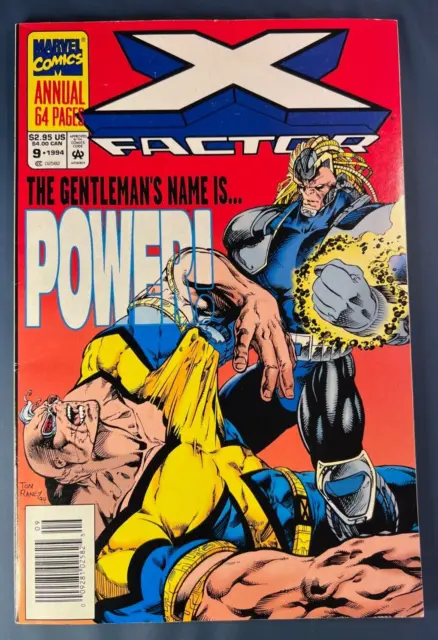 Marvel Comics 1994 Annual #9  X-Factor 64 pages 'The Gentleman's Name is Power'