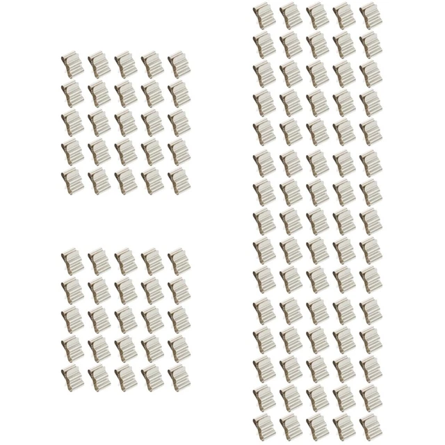 250 Pcs Clip Di Filo Serracavo Fotovoltaico Ganci Per Auto Clip Nere Telaio