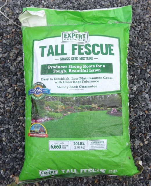 EXPERT GARDENER TALL Fescue Grass Seed Mix, for Sun to Partial Shade