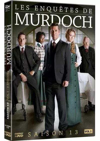 Les Enquêtes de Murdoch - Saison 13 Vol. 1 - Coffret 3 DVD