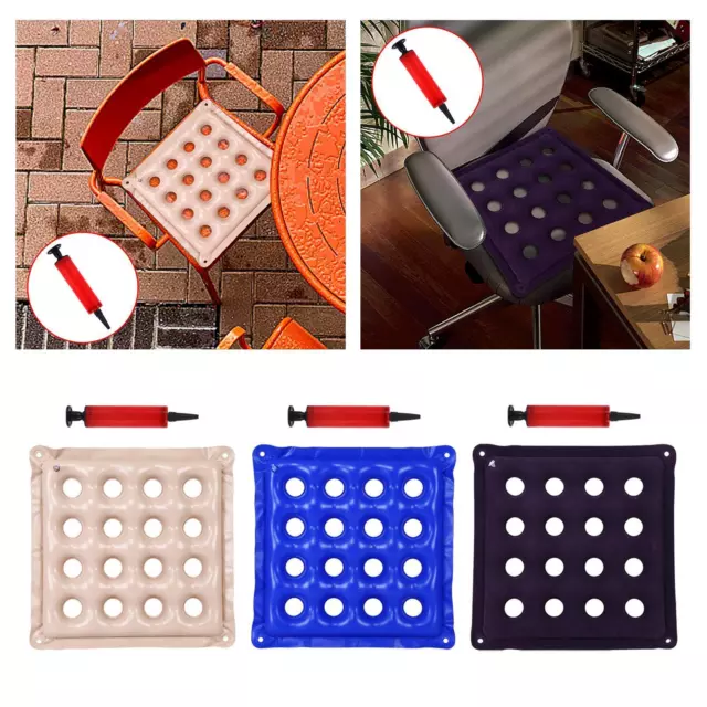 Inflatable Seat Cushions for Pressure Relief - Waffle Cushion for Pressure  Sores - Bed Sore Cushions for Butt - Inflatable Seat Cushion for Travel 