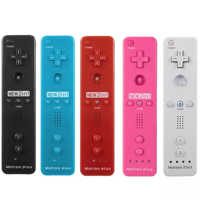 Wiimote Built in Motion Plus Inside Remote Gesture Controller For Wii & Wii U US