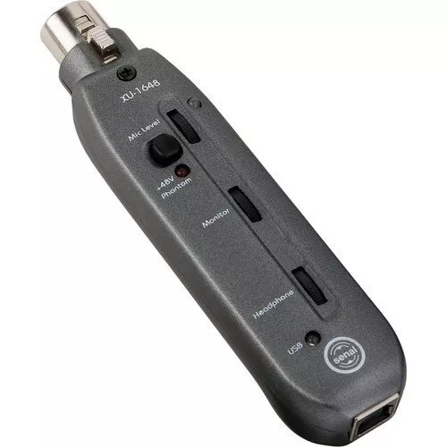 Unknown XU-1648 16-bit/48-kHz Low-Noise Studio-Quality Sound XLR-to-USB Adapter