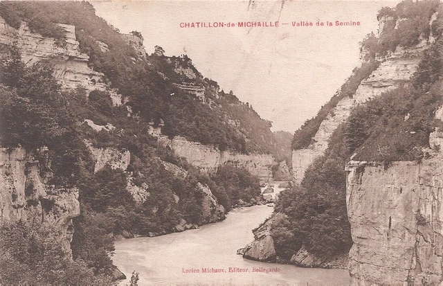 CPA - Châtillon-de-Michaille - Semine Valley