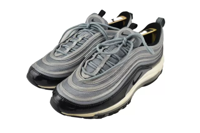 NIKE AIR MAX 97 Cool Grey Black Patent Trainers size Uk 9 Eu 44 Mens Sneakers 80.75 PicClick UK