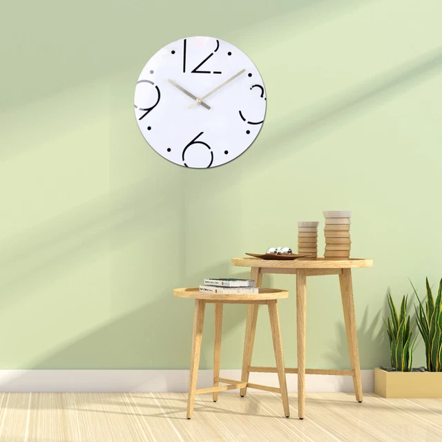 Horloge décorative numérique lumineuse pour restaurant et décoration