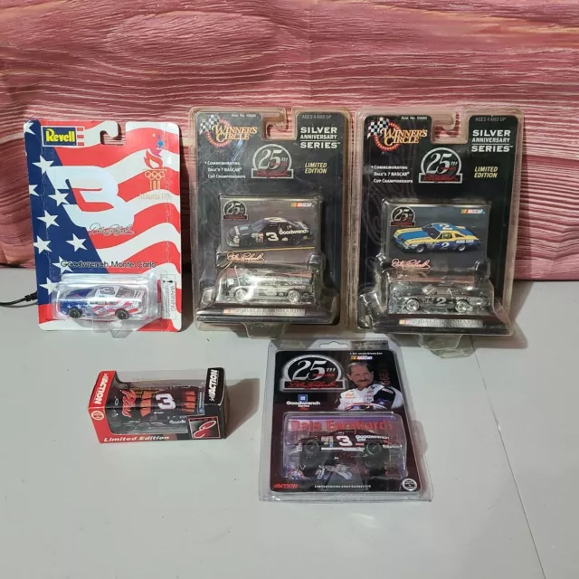 Lot Of 5 Dale Earnhardt Sr Die Cast Cars 1/64 Action, Winners Circle, Revell