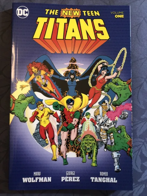 New Teen Titans Vol 1 Marv Wolfman George Perez 2014 DC Comics Trade Paperback