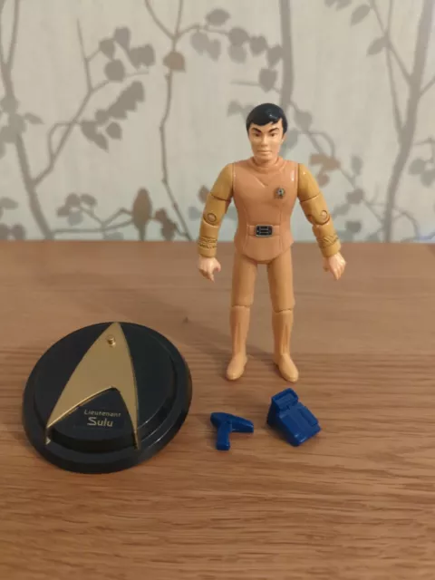 Classic Star Trek Movie Series LT SULU Figure Playmates 6454 1995