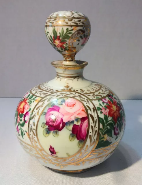 Antique Porcelain Perfume Decanter