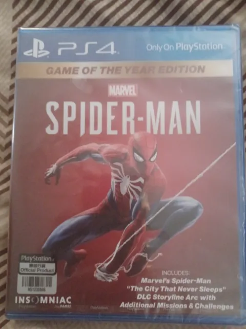 Marvel's Spider-Man GOTY Ed PS4 PlayStation 4 - Complete CIB
