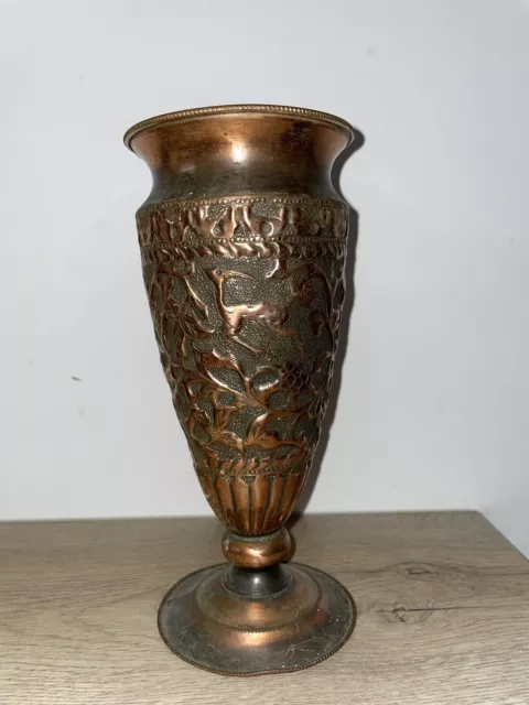 Vase Ou Coupe En Cuivre ( Origine Israel )