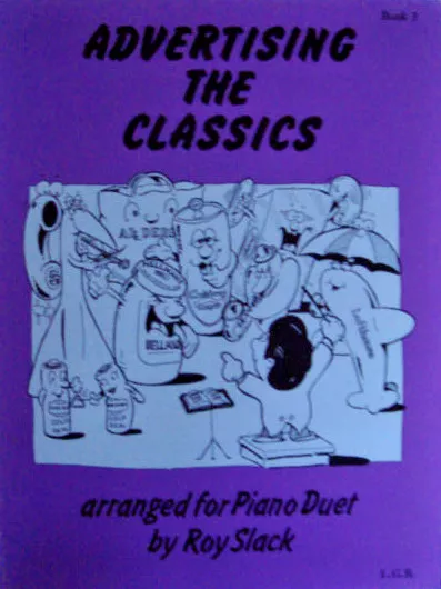 Advertising The Classics Piano Duet Music Book 3 TV Advert Classical Tunes S109