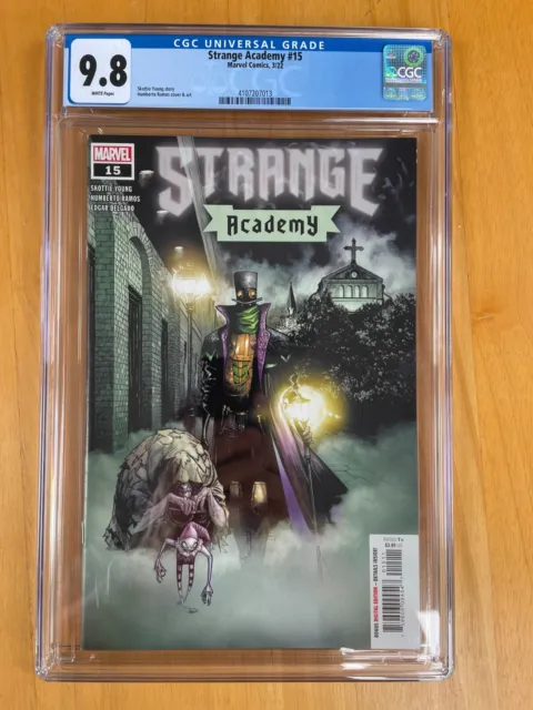 Strange Academy #15 - CGC 9.8 - 1st Cover Appearance Gaslamp - Marvel 2022