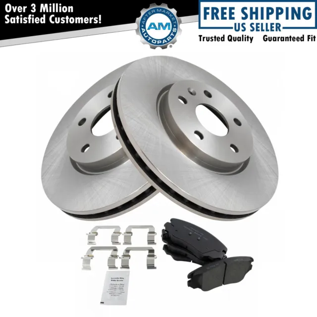 Front Ceramic Brake Pad & Rotor Set Kit for Terrain Equinox Regal New