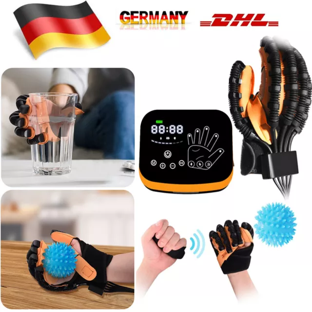 Schlaganfall Trainer Rehabilitation Handschuh Hand Reha Roboter Handschuhe L /XL