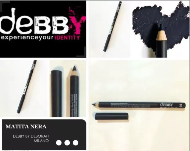 1 Matita Occhi Debby Deborah Milano Nera Black Dark Testata Eyes Makeup Offerta