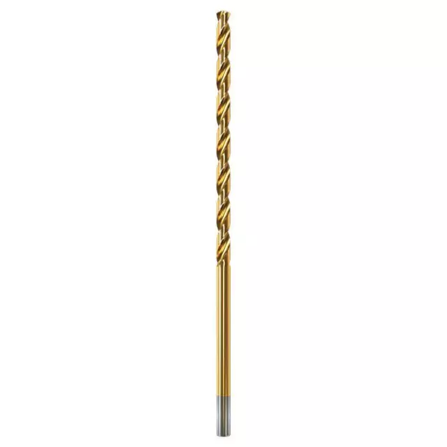 Qty 1 Long Jobber Drill Bit 6.5mm x 159mm Gold Series HSS Alpha 9ELM065