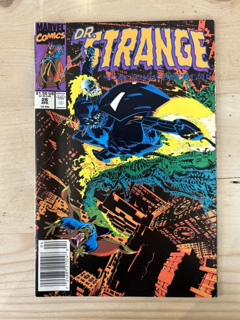 Marvel Comics DR. STRANGE Vol 1 #28 April 1991 Strange Tales Part 2 Bagged Comic