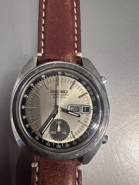 SEIKO CRONOGRAFO AUTOMATICO vintage Bruce Lee Automatico EUR 300