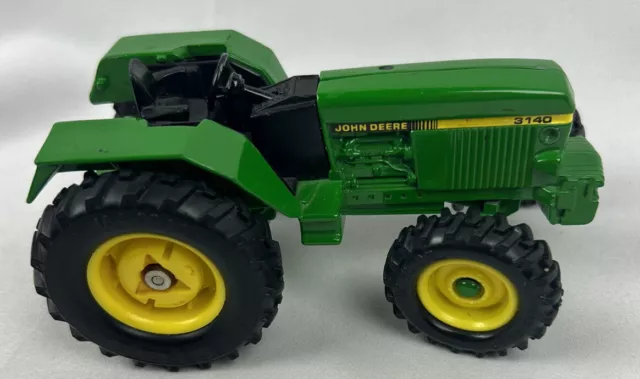 Vintage John Deere Metal 3140 Farm Tractor Toy Figure