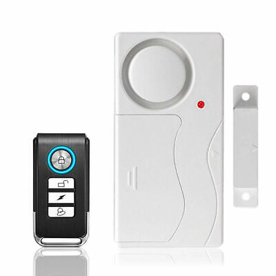 Homsecur Lot De 2 Détecteurs D'Ouverture De Porte/ Fenêtre Pour Alarme Sans Fil GSM/3G/4G 