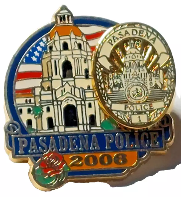 Rose Parade 2006 Pasadena Police 117th Tournament of Roses Lapel Pin