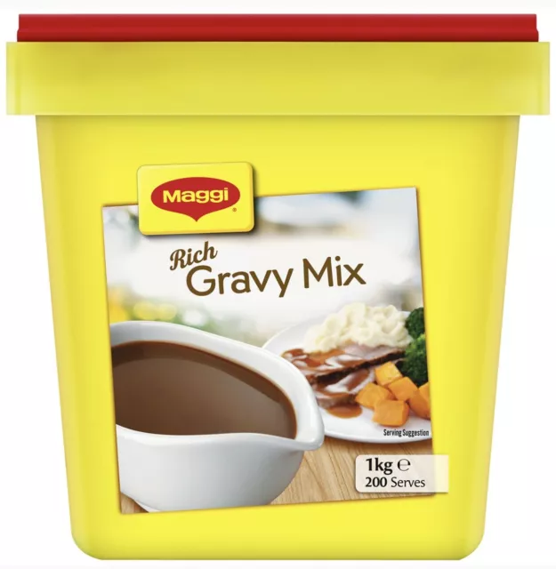 New Maggi Classic Rich Gravy Mix 1kg Made in New Zealand Expiry mar 2024 RAM