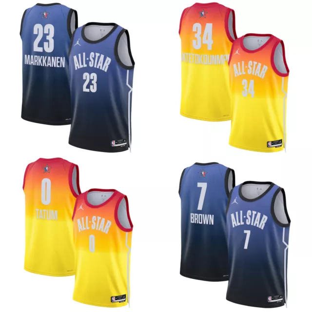 NBA Todo Estrella Jersey Infantil Jordan Baloncesto Camiseta Top - Nuevo