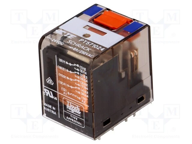 Relais: elektromagnetisch PT571024 /E1DE