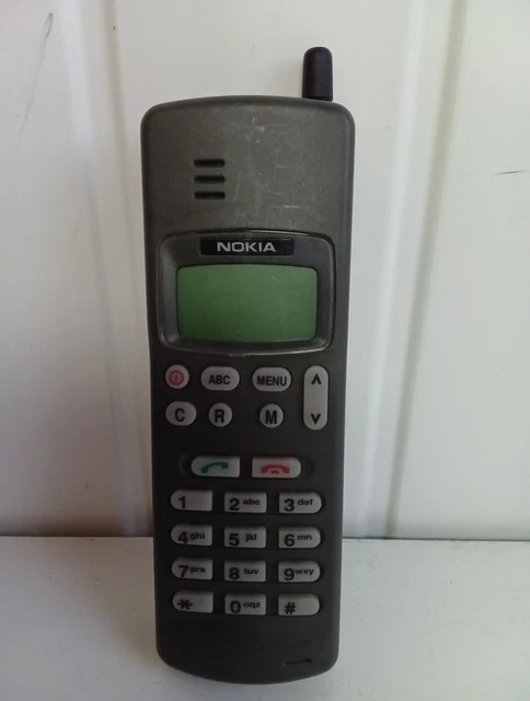 VINTAGE NOKIA 101 Antenna THX 6Y Class 4 Phone UNTESTED W O CABLES 