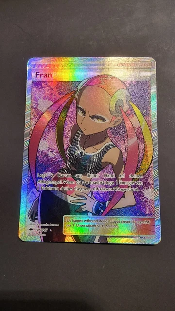 Pokemon Fran Fullart  145/147 Nacht in Flammen | Burning Shadows Plumeria PSA NM
