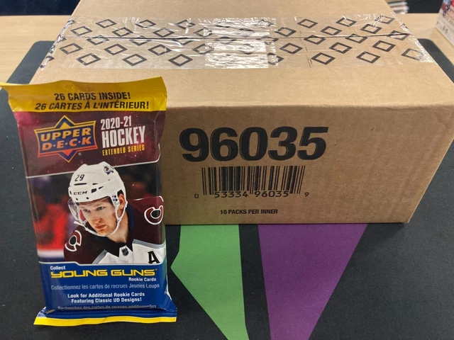 2020-21 Upper Deck Extended Series Hockey Value 18 Pack Sealed Box!