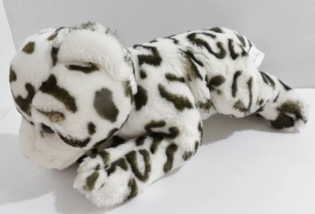 14" Animal Alley Toys R Us Plush Bean Filled Snow Leopard Toy Animal C25