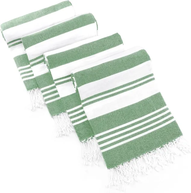 4 Pack Turkish Beach Towel (40 x 72 Inches)  100% Cotton Oversized Utopia Towels